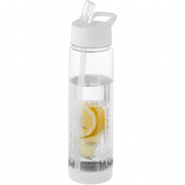 Logo trade corporate gifts image of: Tutti-frutti 740 ml Tritan™ infuser sport bottle