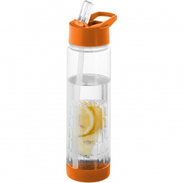 Logo trade promotional gifts image of: Tutti-frutti 740 ml Tritan™ infuser sport bottle