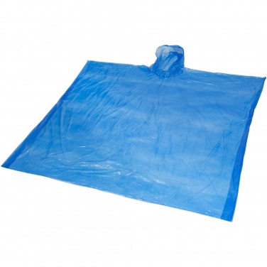 Logotrade corporate gift picture of: Ziva disposable rain poncho with storage pouch