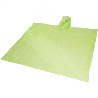 Logotrade promotional gift picture of: Ziva disposable rain poncho with storage pouch