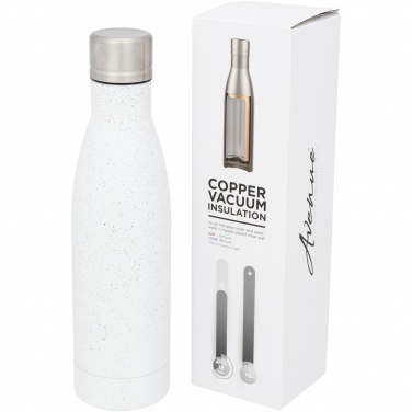 Logo trade promotional products image of: Vasa 500 ml speckled copper vacuum insulated bottle