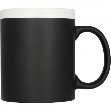 Logo trade promotional product photo of: Chalk-write 330 ml ceramic mug