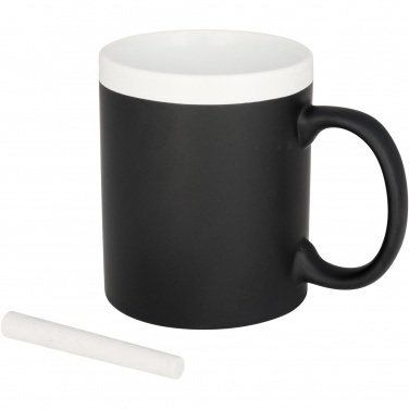 Logo trade promotional giveaway photo of: Chalk-write 330 ml ceramic mug