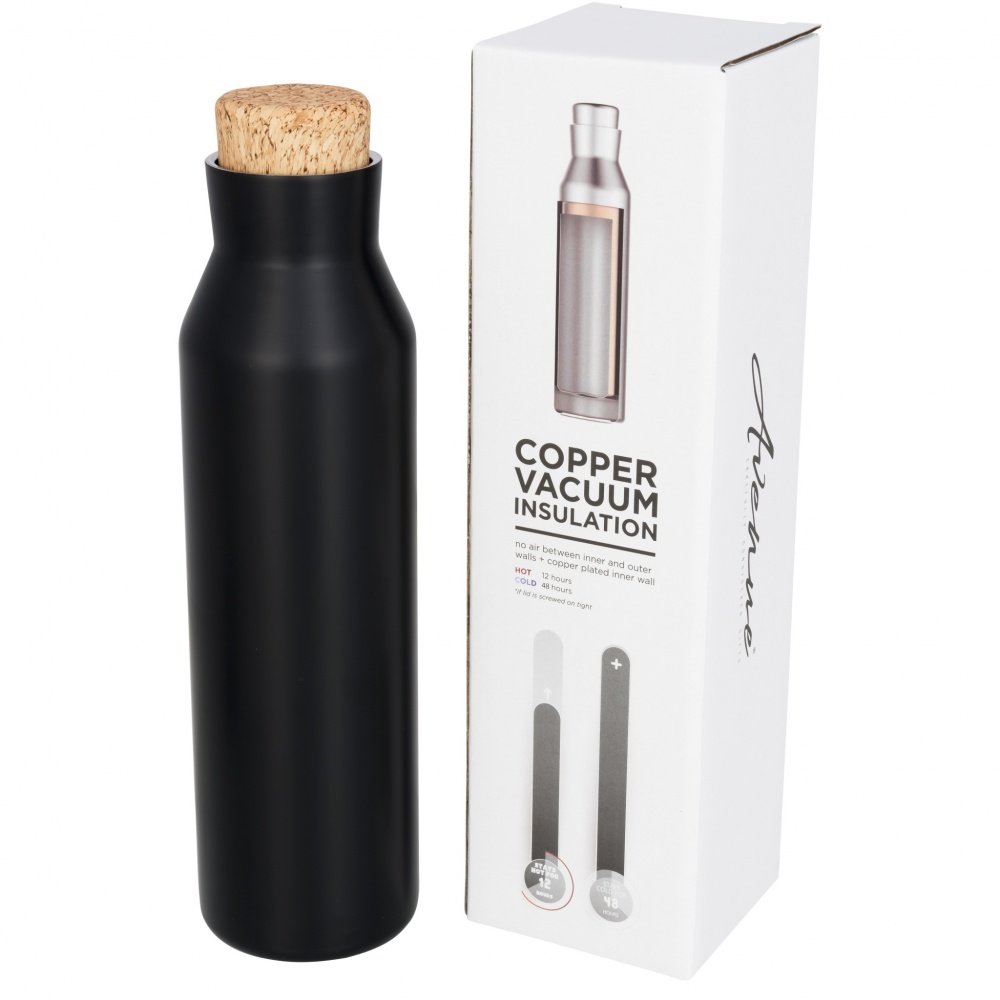 Logo trade promotional giveaways image of: Norse 590 ml copper vacuum insulated bottle