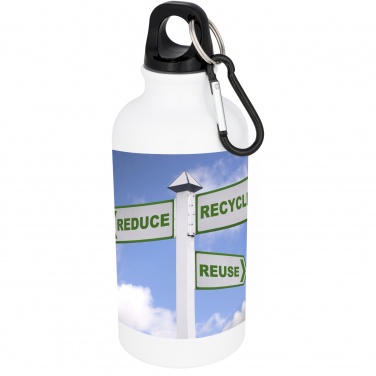 Logo trade promotional gifts picture of: Oregon 400 ml sublimation water bottle