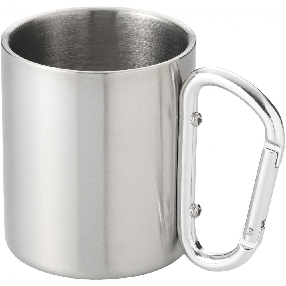 Logotrade corporate gifts photo of: Alps 200 ml insulated mug with carabiner