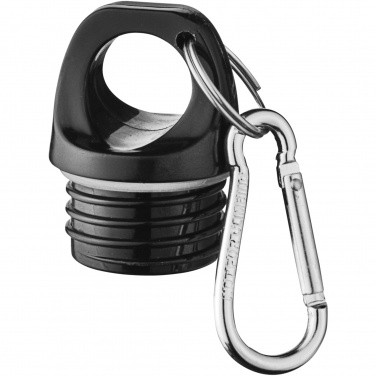 Logo trade promotional products picture of: Oregon 770 ml matte water bottle with carabiner