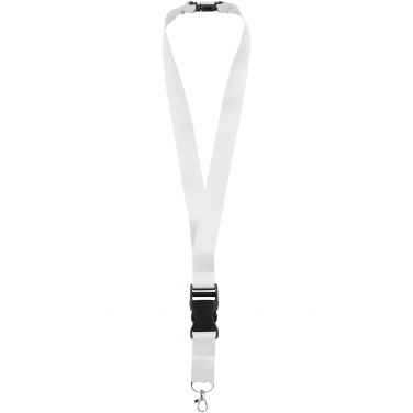 Logo trade promotional items picture of: Yogi lanyard detachable buckle break-away closure