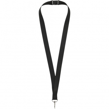 Logo trade promotional products image of: Lago lanyard with break-away closure