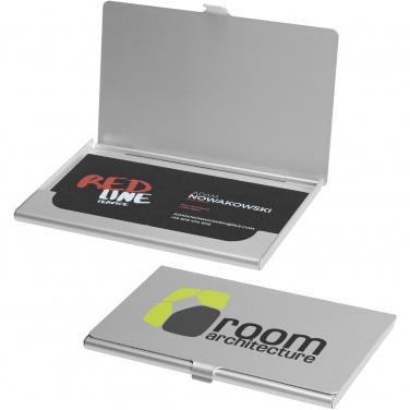 Logo trade promotional gift photo of: Shanghai business card holder