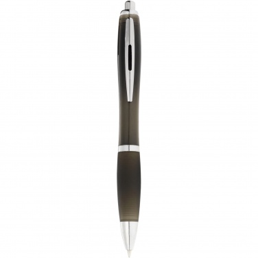 Logotrade advertising products photo of: Nash ballpoint pen coloured barrel and black grip