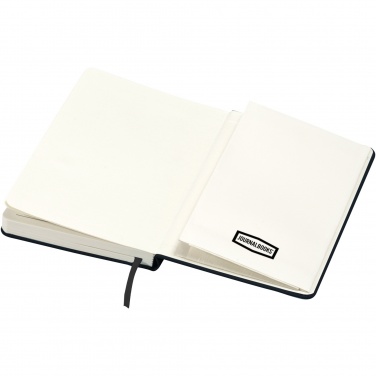 Logo trade promotional giveaways picture of: Classic A5 hard cover notebook