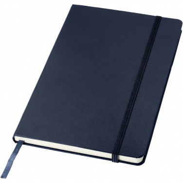 Logo trade promotional giveaways image of: Classic A5 hard cover notebook