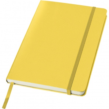 Logo trade promotional giveaways image of: Classic A5 hard cover notebook