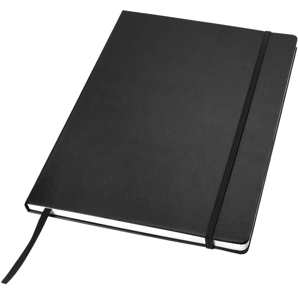 Logo trade promotional item photo of: Executive A4 hard cover notebook