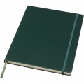 Executive A4 hard cover notebook, Green