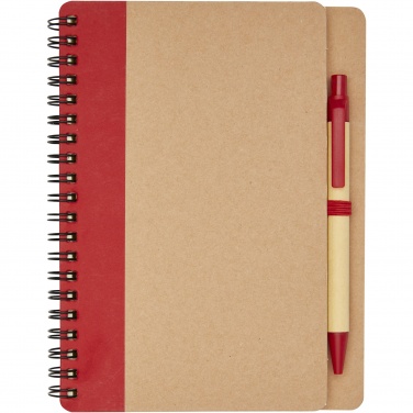 Logotrade advertising products photo of: Priestly recycled notebook with pen