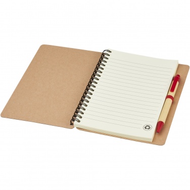 Logo trade advertising product photo of: Priestly recycled notebook with pen