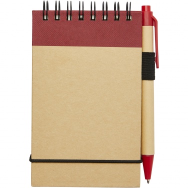 Logotrade promotional giveaways photo of: Zuse A7 recycled jotter notepad with pen