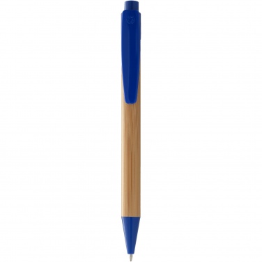 Logo trade promotional giveaway photo of: Borneo bamboo ballpoint pen