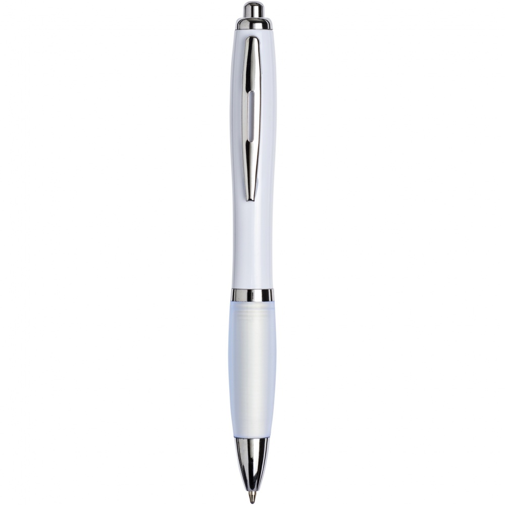 Logotrade promotional merchandise image of: Nash ballpoint pen with coloured barrel and grip