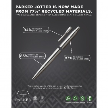 Logo trade promotional items image of: Parker Jotter ballpoint pen