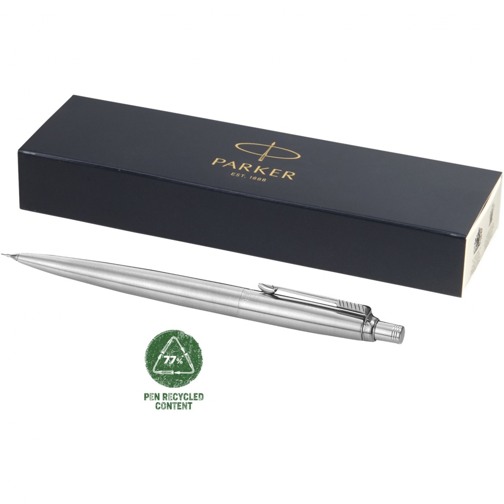 Logo trade promotional giveaways picture of: Parker Jotter mechanical pencil with built-in eraser