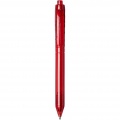 Vancouver recycled PET ballpoint pen, Transparent red