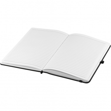 Logo trade corporate gifts picture of: Theta A5 hard cover notebook