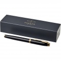 Parker IM fountain pen, Solid black / Gold