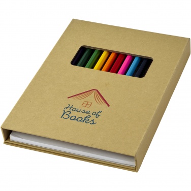 Logotrade promotional merchandise photo of: Pablo colouring set with drawing paper