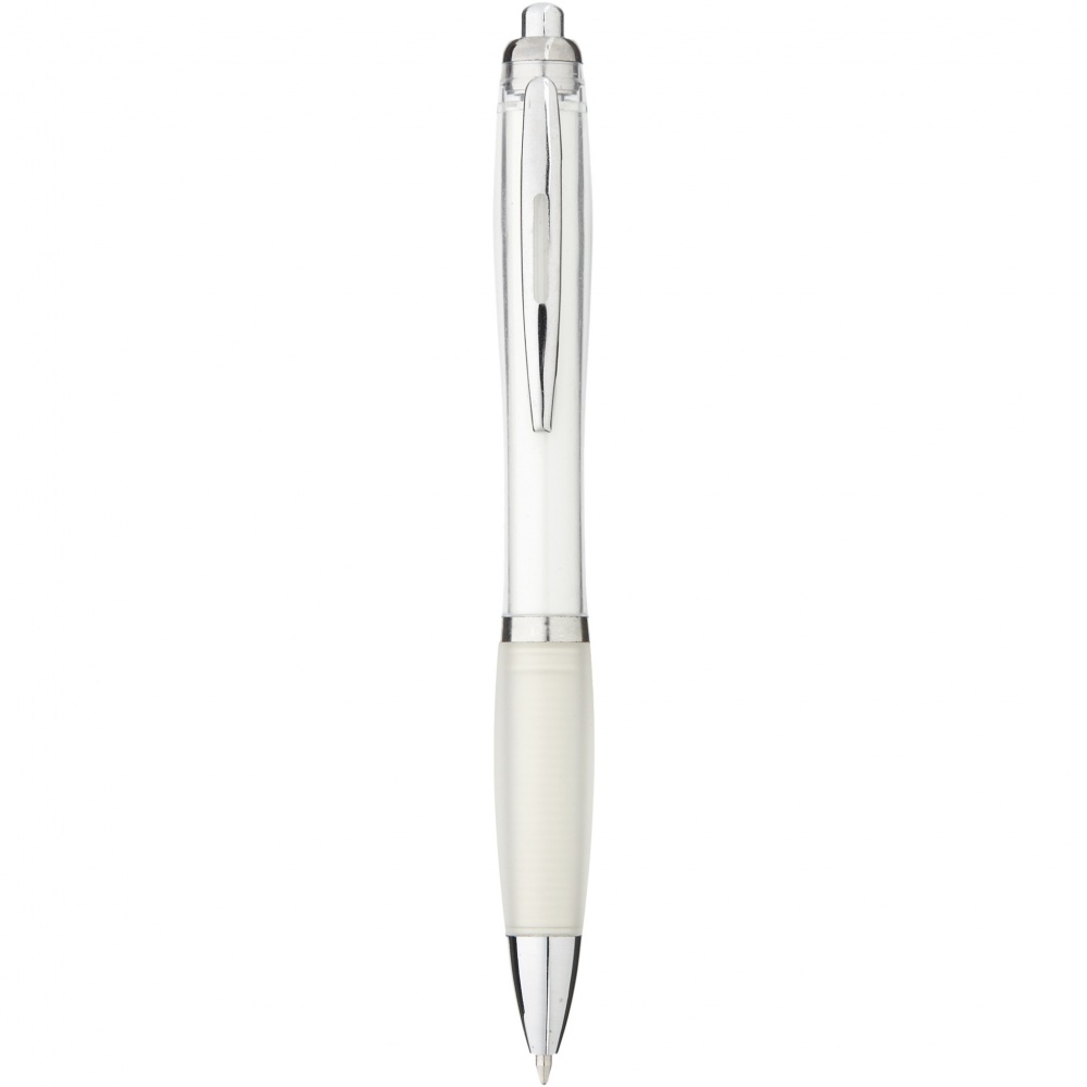 Logotrade promotional item picture of: Nash ballpoint pen coloured barrel and grip