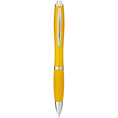 Logotrade promotional merchandise photo of: Nash ballpoint pen coloured barrel and grip