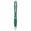 Nash ballpoint pen coloured barrel and grip, Green