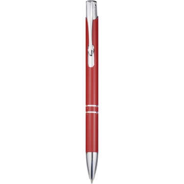 Logo trade advertising product photo of: Moneta aluminium click ballpoint pen