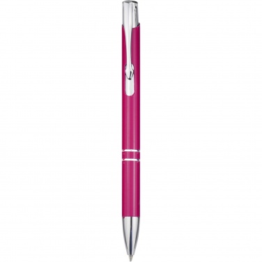 Logotrade promotional giveaway picture of: Moneta aluminium click ballpoint pen