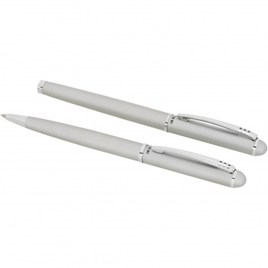 Logo trade promotional gift photo of: Andante duo pen gift set