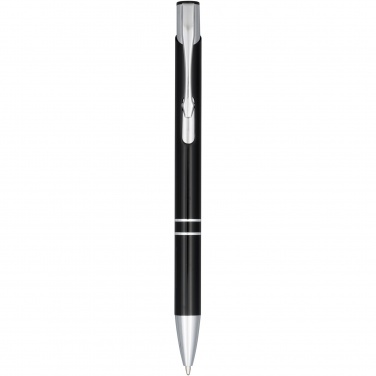 Logotrade promotional merchandise image of: Moneta anodized aluminium click ballpoint pen