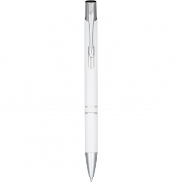 Logotrade promotional merchandise picture of: Moneta anodized aluminium click ballpoint pen