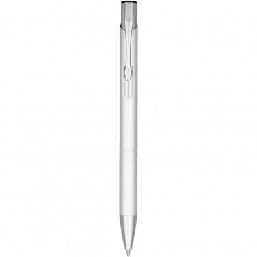 Logotrade promotional giveaway picture of: Moneta anodized aluminium click ballpoint pen