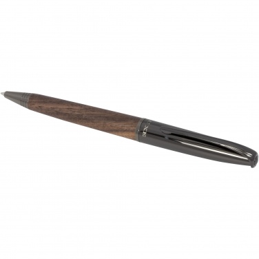 Logo trade business gift photo of: Loure wood barrel ballpoint pen