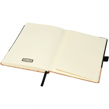 Logo trade corporate gifts picture of: Evora A5 cork thermo PU notebook