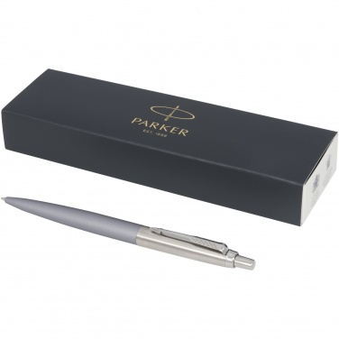 Logo trade promotional merchandise image of: Parker Jotter XL matte with chrome trim ballpoint pen