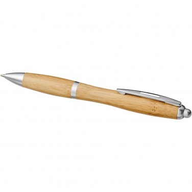 Logotrade advertising products photo of: Nash bamboo ballpoint pen