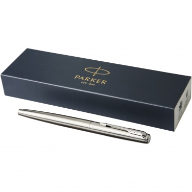 Logo trade promotional giveaways picture of: Parker Jotter stainless steel fountain pen