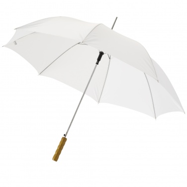 Logotrade promotional item picture of: Lisa 23" auto open umbrella with wooden handle