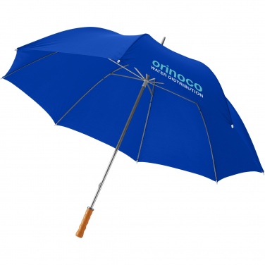 Logo trade advertising product photo of: Karl 30" golf umbrella with wooden handle