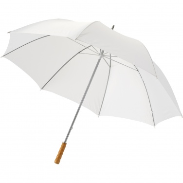 Logo trade corporate gift photo of: Karl 30" golf umbrella with wooden handle