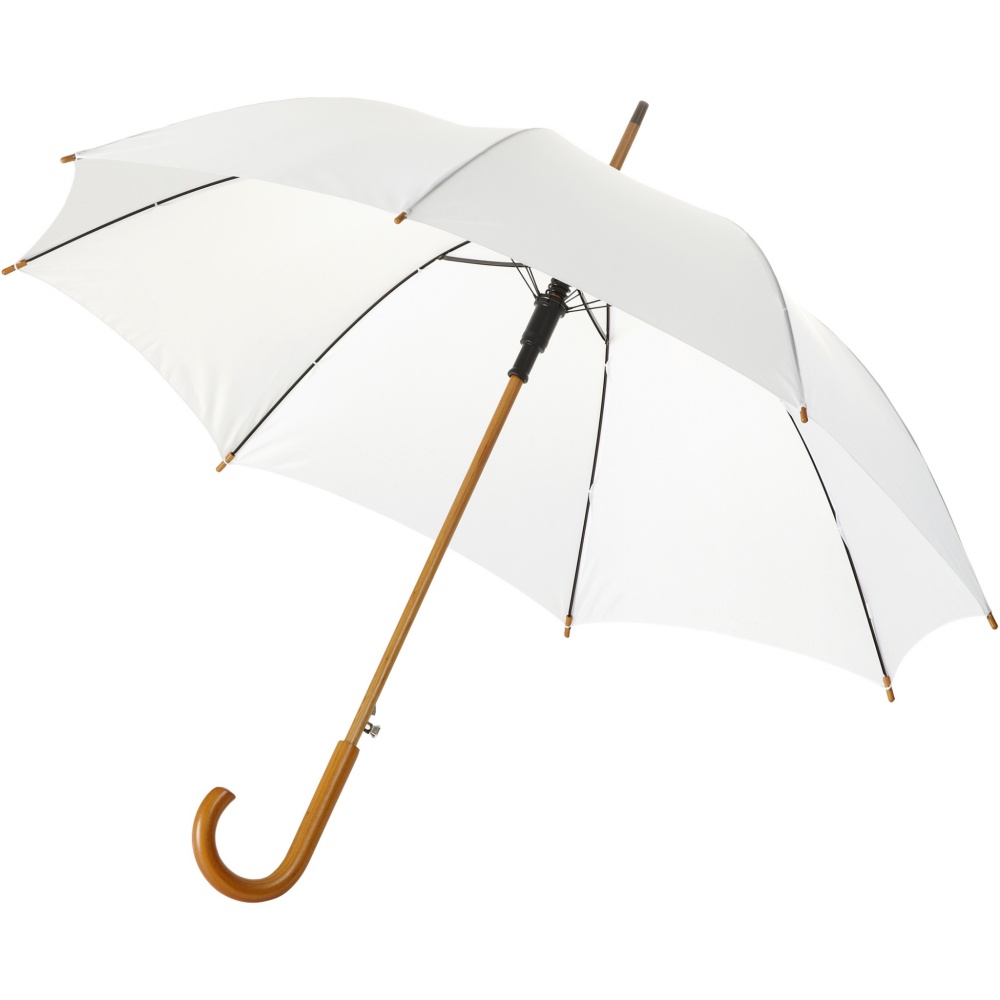 Logotrade advertising product picture of: Kyle 23" auto open umbrella wooden shaft and handle