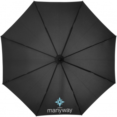 Logo trade promotional giveaways image of: Noon 23" auto open windproof umbrella